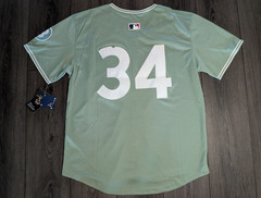 David Ortiz #34 Boston Red Sox 2025 City Connect Jersey Green Monster NEW