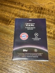 2025-26 Topps UEFA Club Comp #WK-8 Lennart Karl Wonderkids Blue Refractor #/150