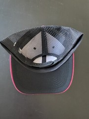 Throwback Vintage Washington Redskins Logo Trucker Maroon Black Mesh Cap Hat NEW