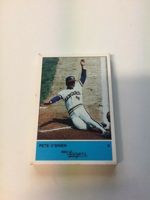 1983 Texas Rangers Team Issue Singles You Pick