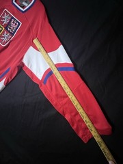 Vintage IIHF Czech Republic National Nike Ice Hockey Jersey Mens XL Red White