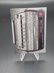2023 Bowman Draft – Chrome Matt Shaw #BDC-33 Refractor (RC)