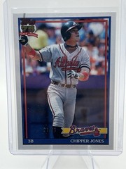Topps 2026 Series 1 1991 Topps Baseball Chipper Jones #T91-13 /91