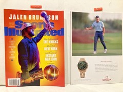 NEW YORK KNICKS JALEN BRUNSON SPORTS ILLUSTRATED 2026 NBA CHAMPS – BRAND NEW