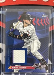 2025 Topps Update Series – All-Star Stitches Hunter Goodman #AS-HG (MEM)