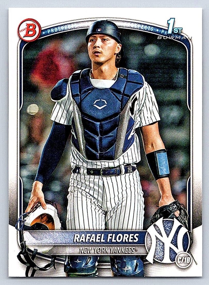 RAFAEL FLORES YANKEES RC 1st card 2025 BOWMAN PROSPECTS #BP-34