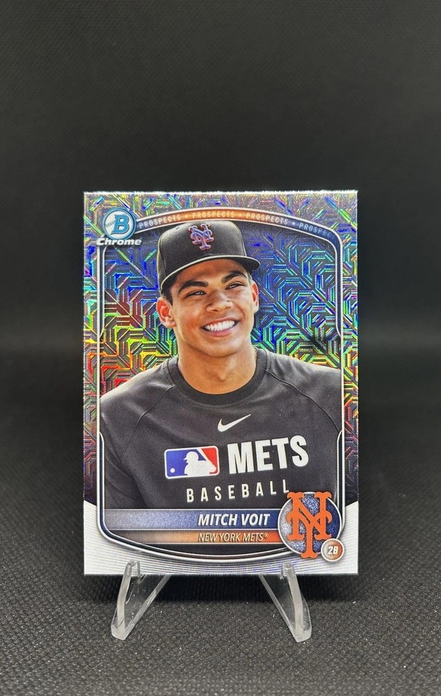 2025 Bowman Draft – Chrome Image Variation Mitch Voit #BDC-71 Mojo Refractor…
