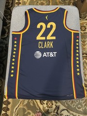 Nike Indiana Fever Clark #22 WNBA Explorer Edition Navy Jersey Size 44