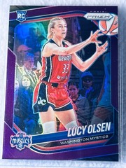 2025 WNBA Select Purple 🟣 LUCY OLSEN RC /149 SP 🔥 #104 MYSTICS 🏀
