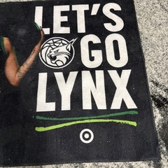 Minnesota Lynx WNBA Lets Go LYNX Rally Towel SGA With Free Shipping