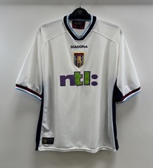 Aston Villa Third Football Shirt 2000/01 Adults XXXL Diadora D584