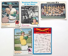 Choose From Oakland Athletics- 1972-1974- FREE SHIPPING- Most NM or Better