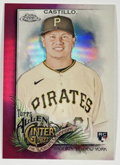 2022 Topps Chrome Allen Ginter Diego Castillo 277 Magenta /199 Mariners