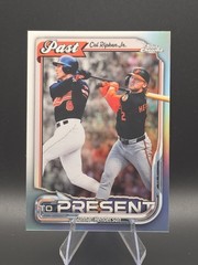 Cal Ripken Jr Gunnar Henderson 2026 Topps Chrome Past to Present PTP-18