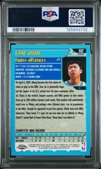 2001 Topps Chrome Wang ZhiZhi 112 REFRACTOR SP PSA 10 VERY RARE Pop 5! FIBA HOF!