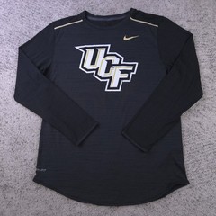 UCF Knights Shirt Mens Medium Nike Training Long Sleeve Central Florida Dri Fit