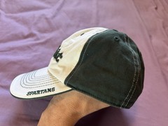 Titleist Michigan State Spartans Hat White Green Strap Back Golf Cap 47 NCAA