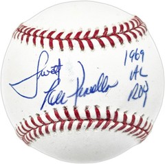 Lou Piniella Signed MLB Baseball Seattle Pilots « Sweet & 1969 AL ROY » PSA/DNA