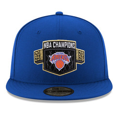 New York Knicks New Era 2026 NBA Finals Champions Locker Room Hat – Authentic