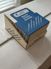Box Of 100 Unopened Cardboard Gold Snap-Tite Card Holders