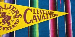 NBA Cleveland Cavaliers Vintage Circa 70&rsquo;s Team Logo Basketball Pennant