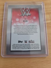 WWE AJ LEE 3 CARD LOT! TOPPS CHROME WITH A NUMBERED CARD 81/250!!!