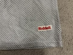 Riddell Athletic Gray Grey Mesh Football Practice Jersey Youth Size M/L Used