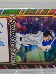 2026 Donruss Signature Series Purple SP Auto 03/49 Caleb Bonemer White Sox