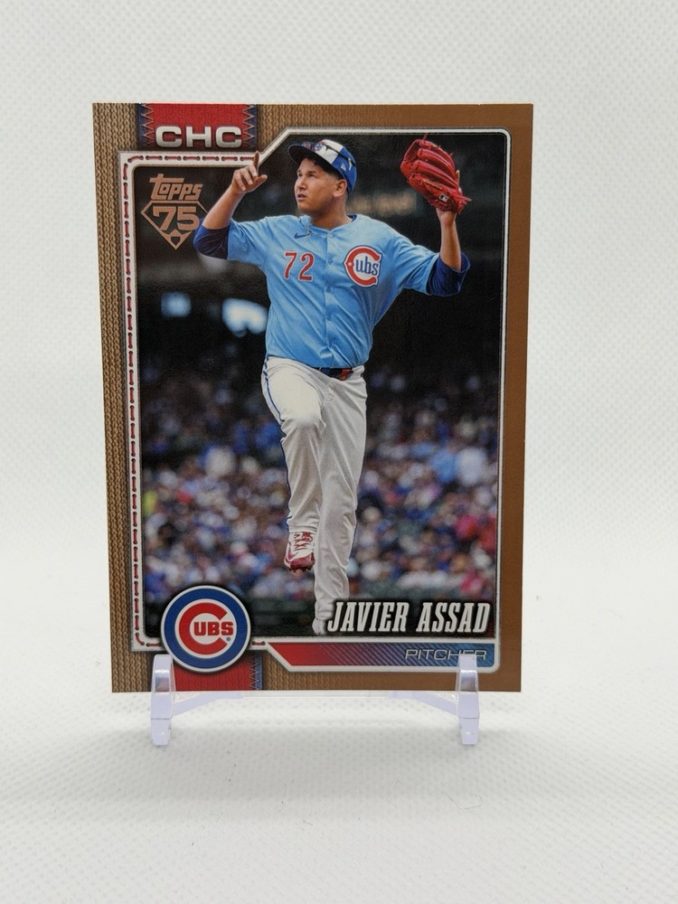 Javier Assad 2026 Topps Series 2 Chicago Cubs Numbered Gold /2026 SP🔥