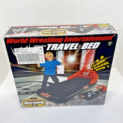 Extremely Rare World Wrestling Entertainment WWE Raw Inflatable Travel Bed Read