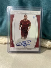2020-21 Panini Chronicles – Treasured Signatures Francesco Totti #TS-FT /500