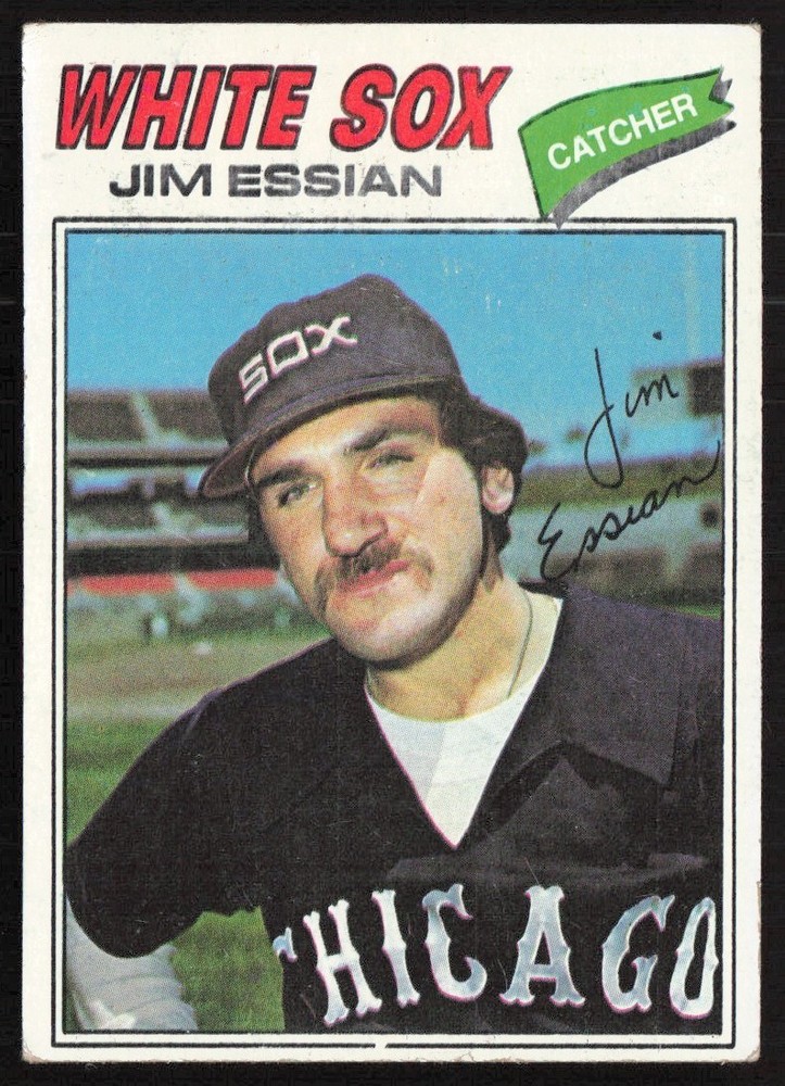 1977 Topps Jim Essian RC Chicago White Sox #529