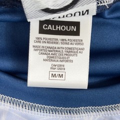 Seattle Kraken NHL Calhoun Mens Medium Long Sleeve Performance Shirt Blue White
