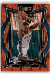 Panini 2024-25 Panini Select #11 OG Anunoby Orange Flash Prizm