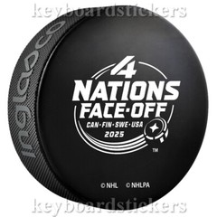 2025 NHL 4 Nations Face-Off Team USA Souvenir Collectors Hockey Puck