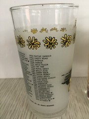 3 Vintage Horse Racing Glasses Pimlico Preakness 1979 Kentucky Derby 1977 1995