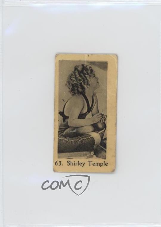 1930s Anonymous Shirley Temple Set Black & White Shirley Temple #63 11bd