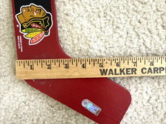 NHL Original 6 Chicago Blackhawks Mini Red Wood Goalie Hockey Stick