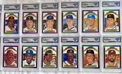 1989 Donruss Diamond Kings💎 DSG Graded NM or better – 26 Card Complete Set