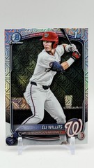 2025 Bowman Draft #BDC-1 Eli Willits Chrome Mojo Refractor