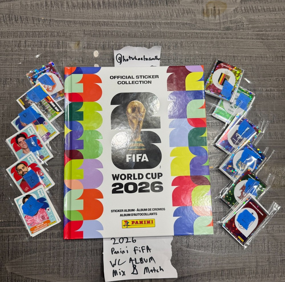 2026 Panini FIFA World Cup Stickers US Edition GER – CPV – Pick Your Stickers