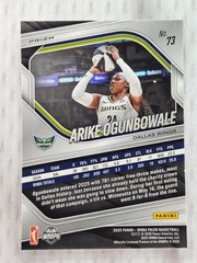 2025 WNBA Prizm-Arike Ogunbowale-Logo/White Seismic/Ice/Base Prizms-Lot of 4