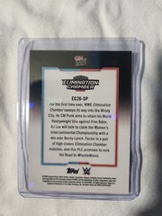 2026 Topps Now WWE Elimination Chamber RAINBOW FOIL PARALLEL SP Chicago #EC26-SP