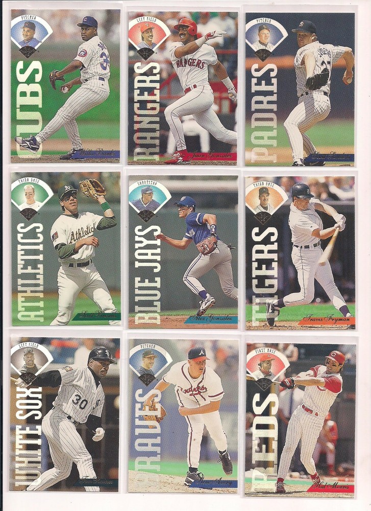 1995 Donruss Leaf Baseball Cards / You Choose From List (CHOICE) #s 201 – 400