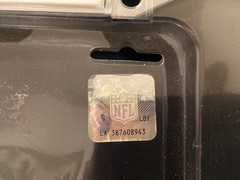 MIAMI DOLPHINS SEALED! CHROME 12 x 6” LICENSE PLATE FRAME/HOLDER/ FREE POSTAGE!!