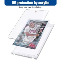 1-100 Pack Magnetic Card Holder 35 55 75 100 130 180 pt One-Touch UV Protection
