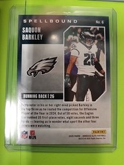 2025 Saquon Barkley Donruss Elite Spellbound GREEN Set Philadelphia Eagles