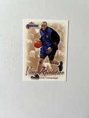 2000-01 Fleer Game Time – Vince and the Revolution #4VR Vince Carter