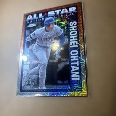 Ohtani Shohei Topps Chrome All Star 35th Anniversary Trading Card Edition