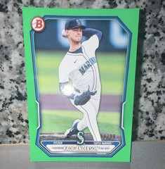 Topps 2026 Bowman Kade Anderson RC Green /99 #BD-3 Seattle Mariners